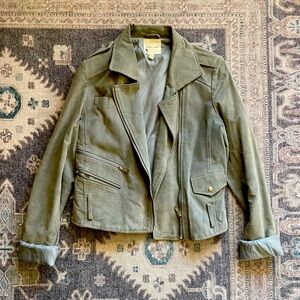 GUC Suede motorcycle jacket